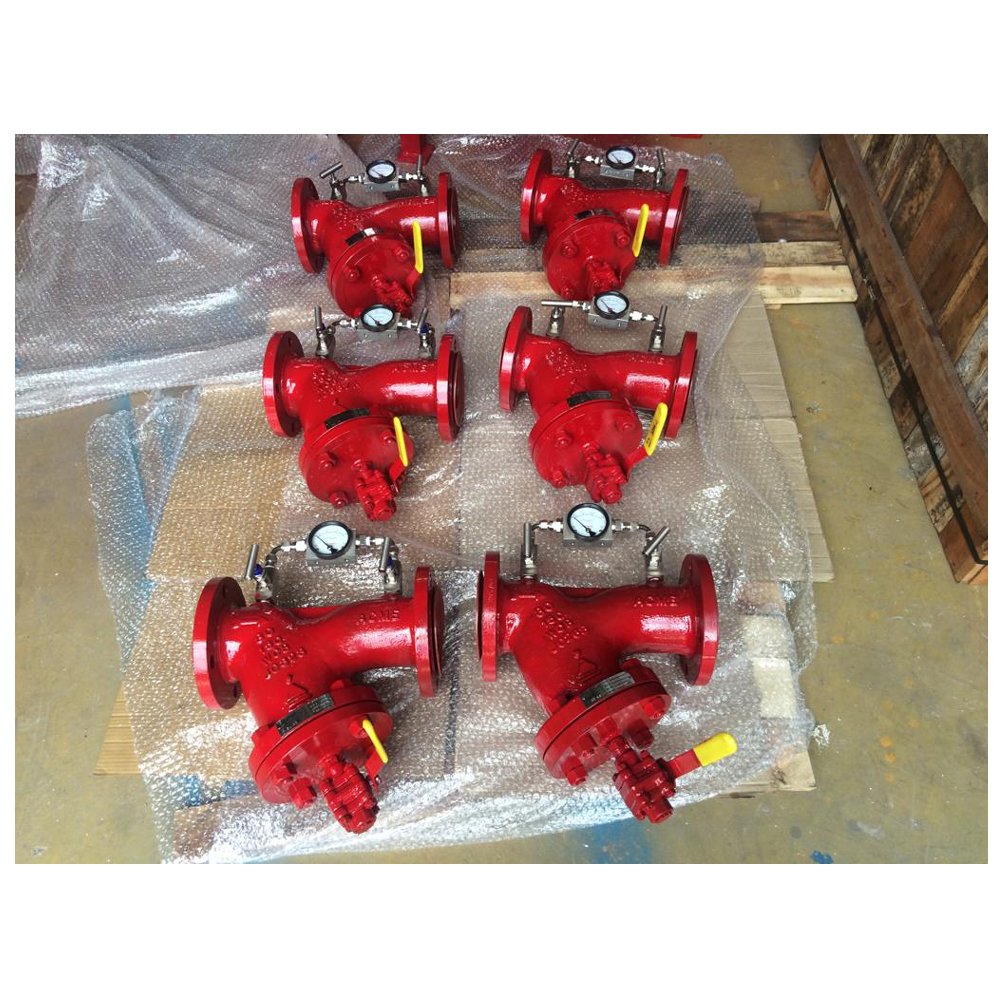 Y Strainers with DP Gauge for Fire Fighting