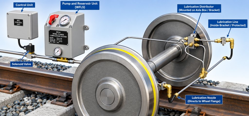  Rail Track Lubrication Systems
