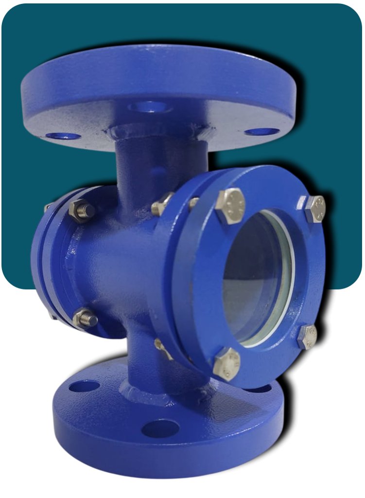  Double Window Sight Flow Indicators