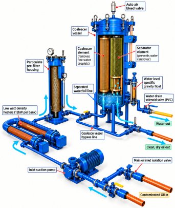 Coalescer Separator Systems
