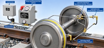 Wheel Flange Lubrication System 